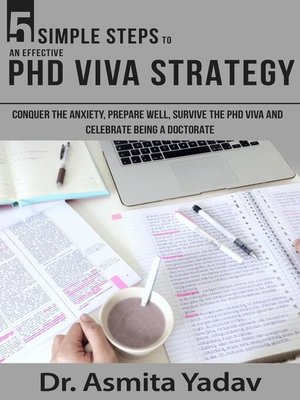 cover image of 5 Simple Steps to an Effective PhD Viva Strategy